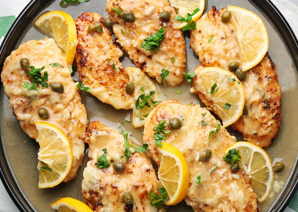 Spoil Your Parents with A Quick & Easy Creamy Chicken Piccata