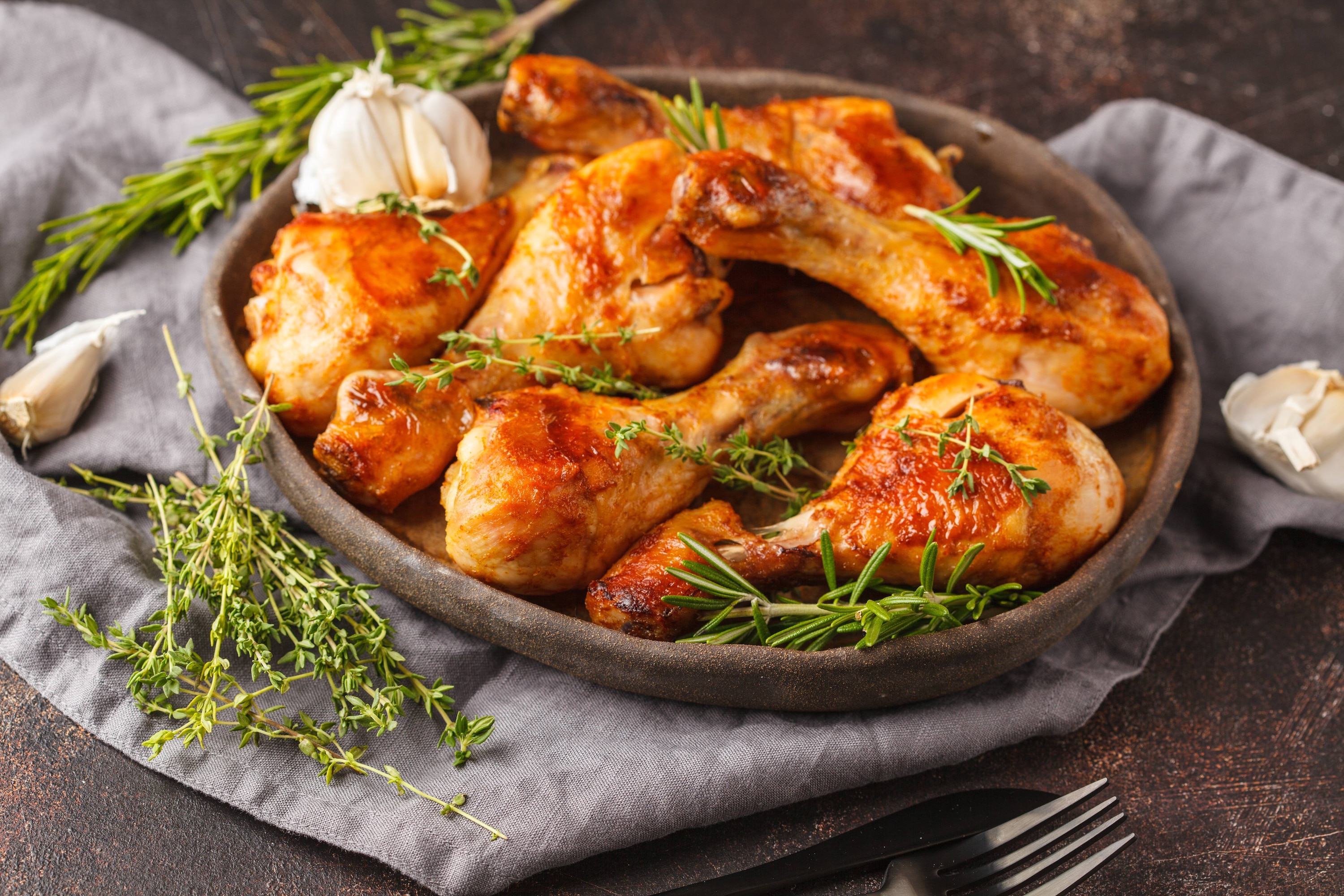 Roasted Garlic Chicken
