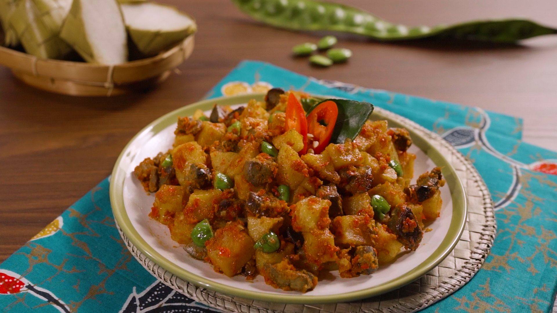 Resep Sambal Goreng Kentang Ati Ampela Petai Enak dan Sederhana