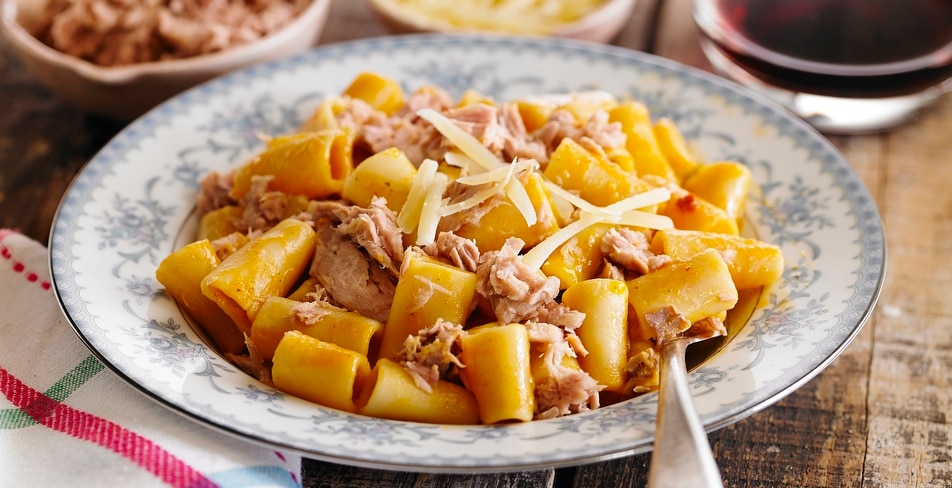 Rigatoni en Salsa Napolitana Rústica