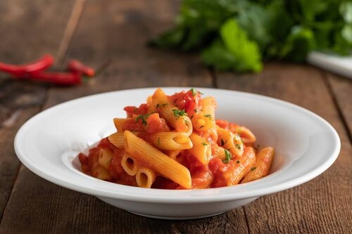 Pasta con salsa de tomate | Recepedia