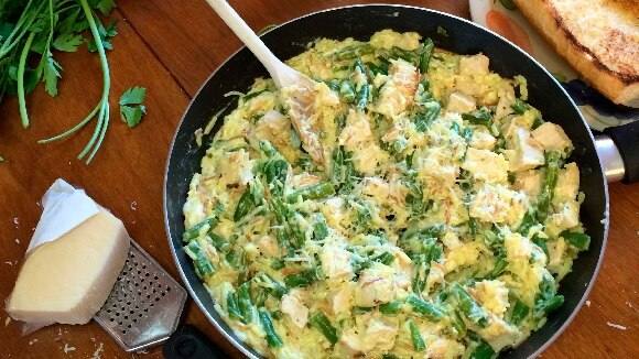 Chicken Caesar 'N Rice Skillet Dinner-image