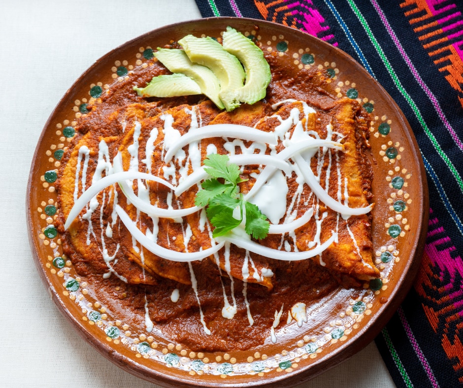 Enchiladas  potosinas