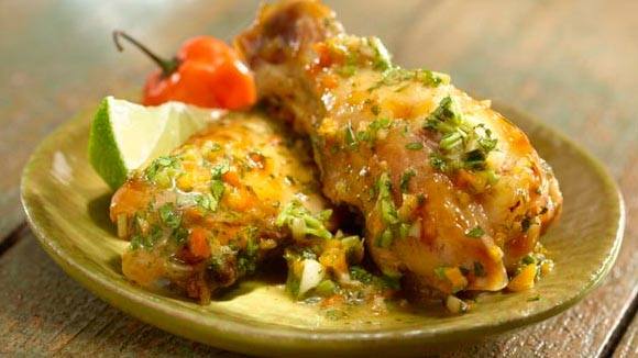 Spicy Cilantro Chicken Wings