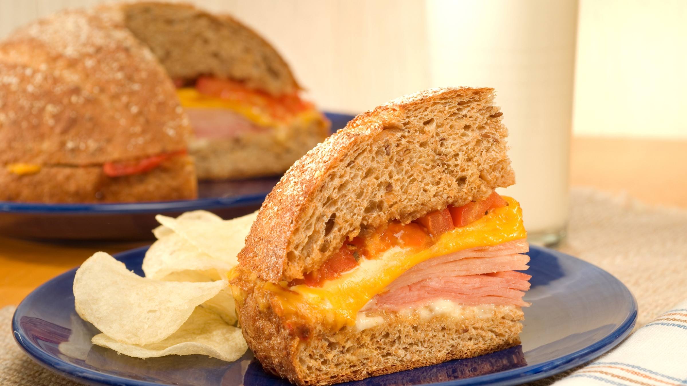 Easy Hot Ham Sandwich Recipe for Dinner