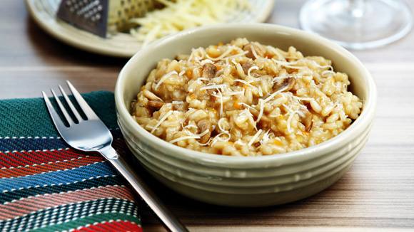RISOTTO DE CHAMPIGNONES Y HONGOS