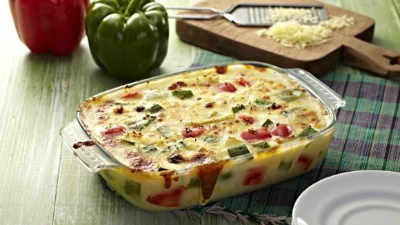 Cheese and Vegetable Gratin Recipe