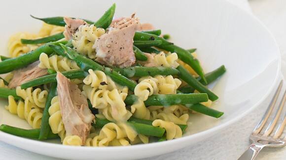 Tuna & Green Beans with Sour Cream