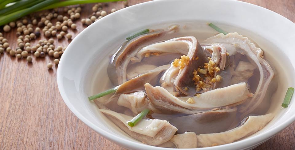 ต้มจืดกระเพาะหมู