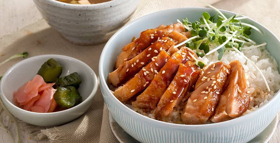 ข้าวหน้าไก่เทอริยากิ