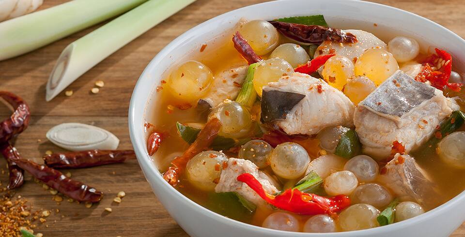 ต้มแซ่บไข่ปลาริวกิว