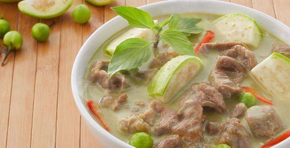แกงเขียวหวานเนื้อ