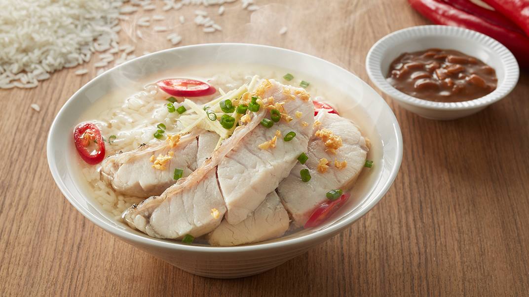 ข้าวต้มปลากะพง