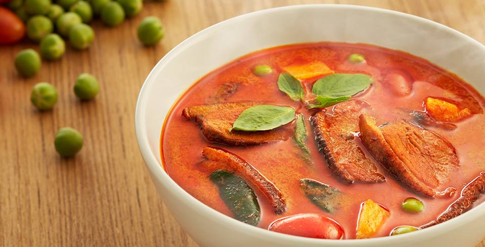 แกงเผ็ดเป็ดย่าง