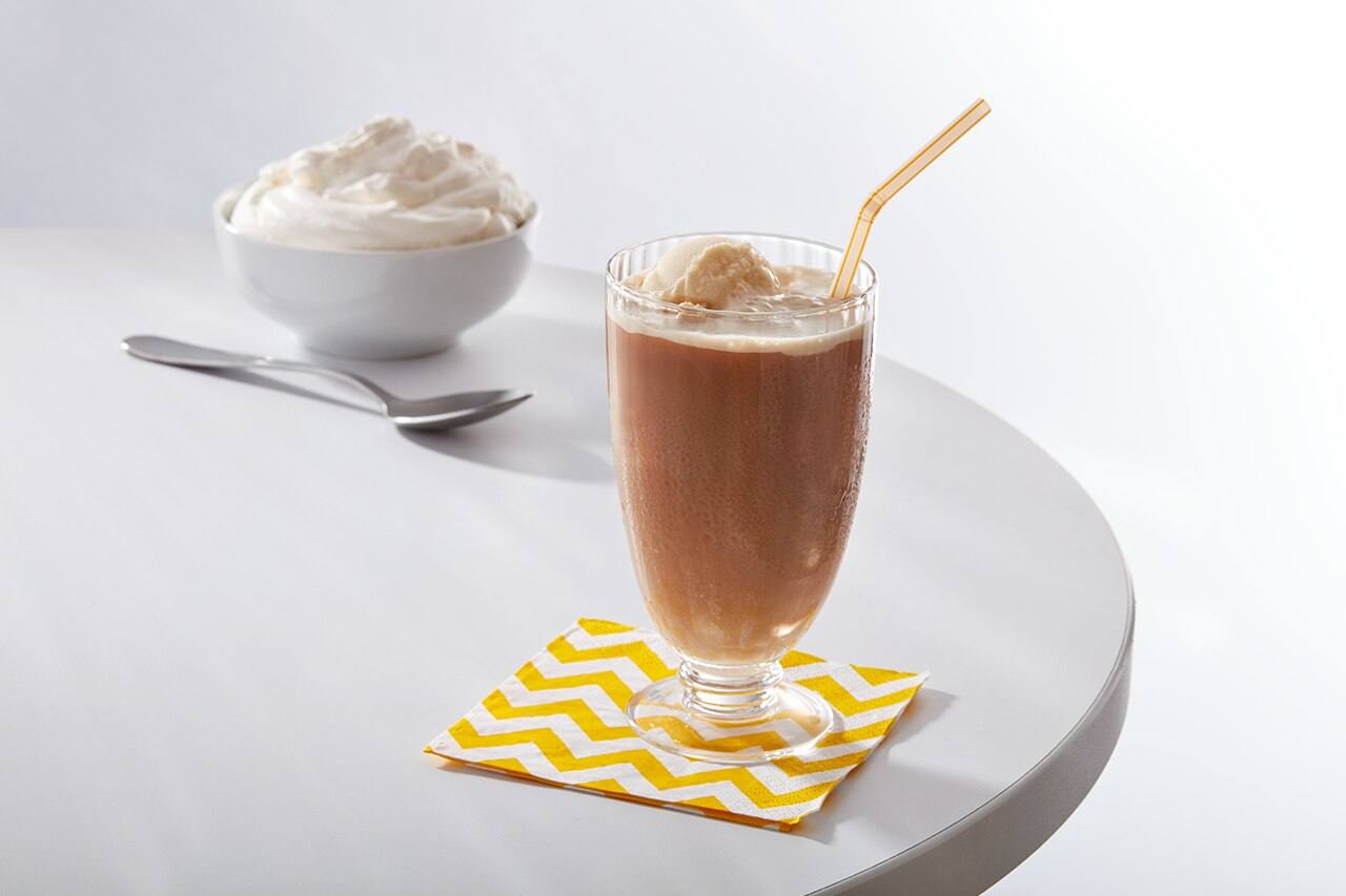 Cold Brew Tea-Time Ice Cream Float