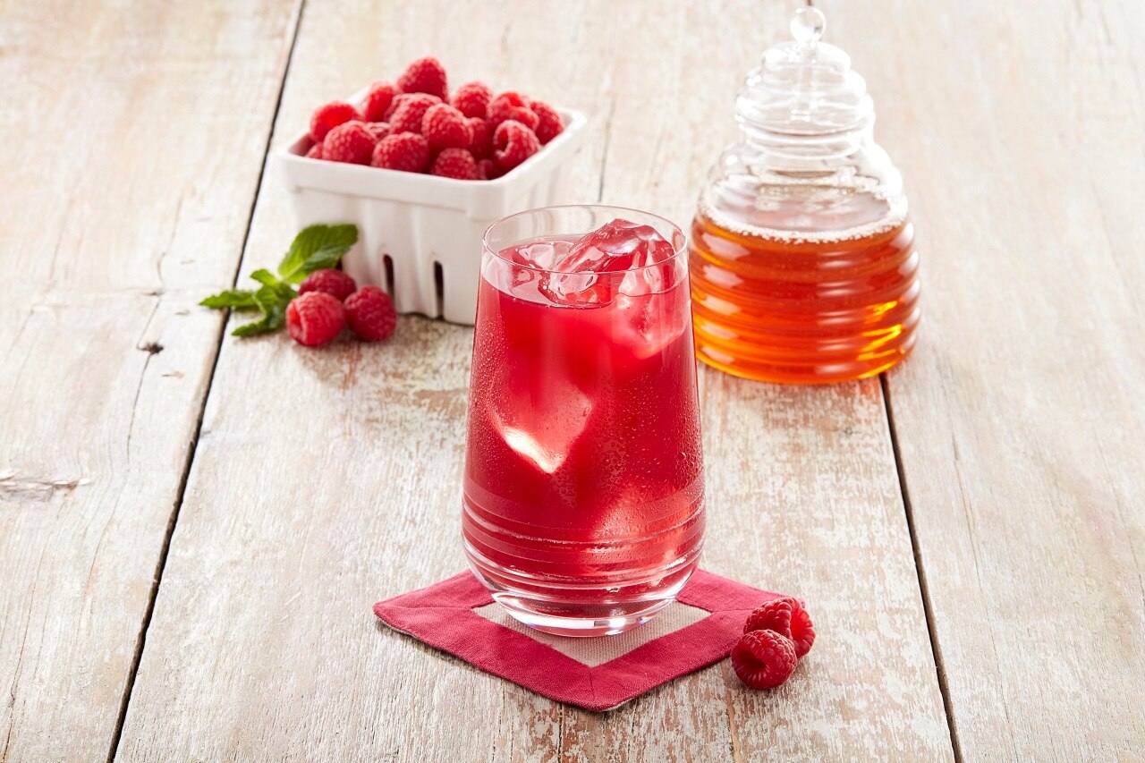 Iced Raspberry Green Tea