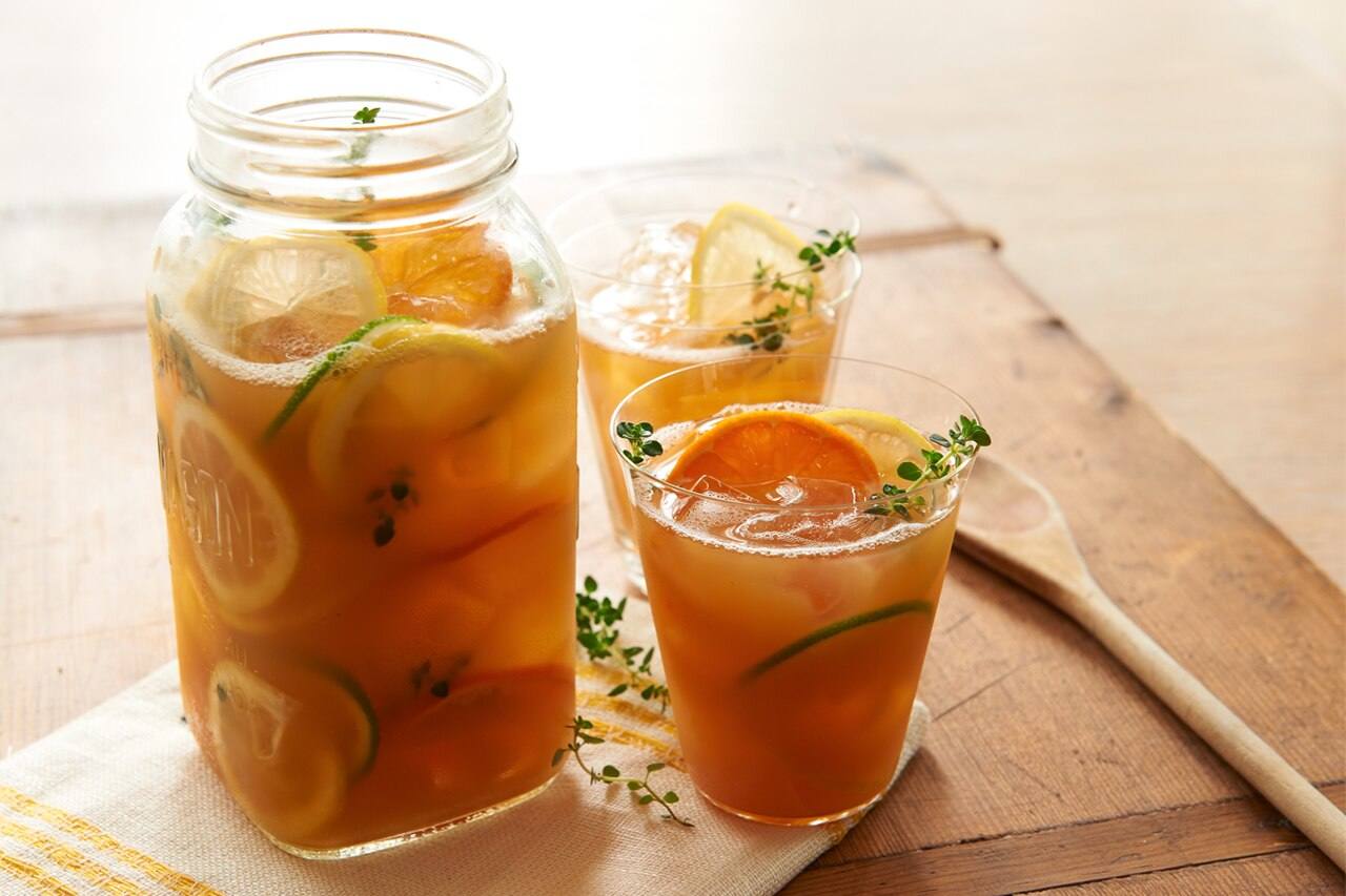 Citrus-Thyme Iced Tea