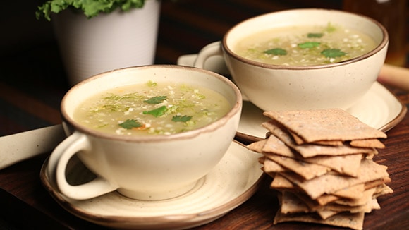 LEMON CORIANDER SOUP