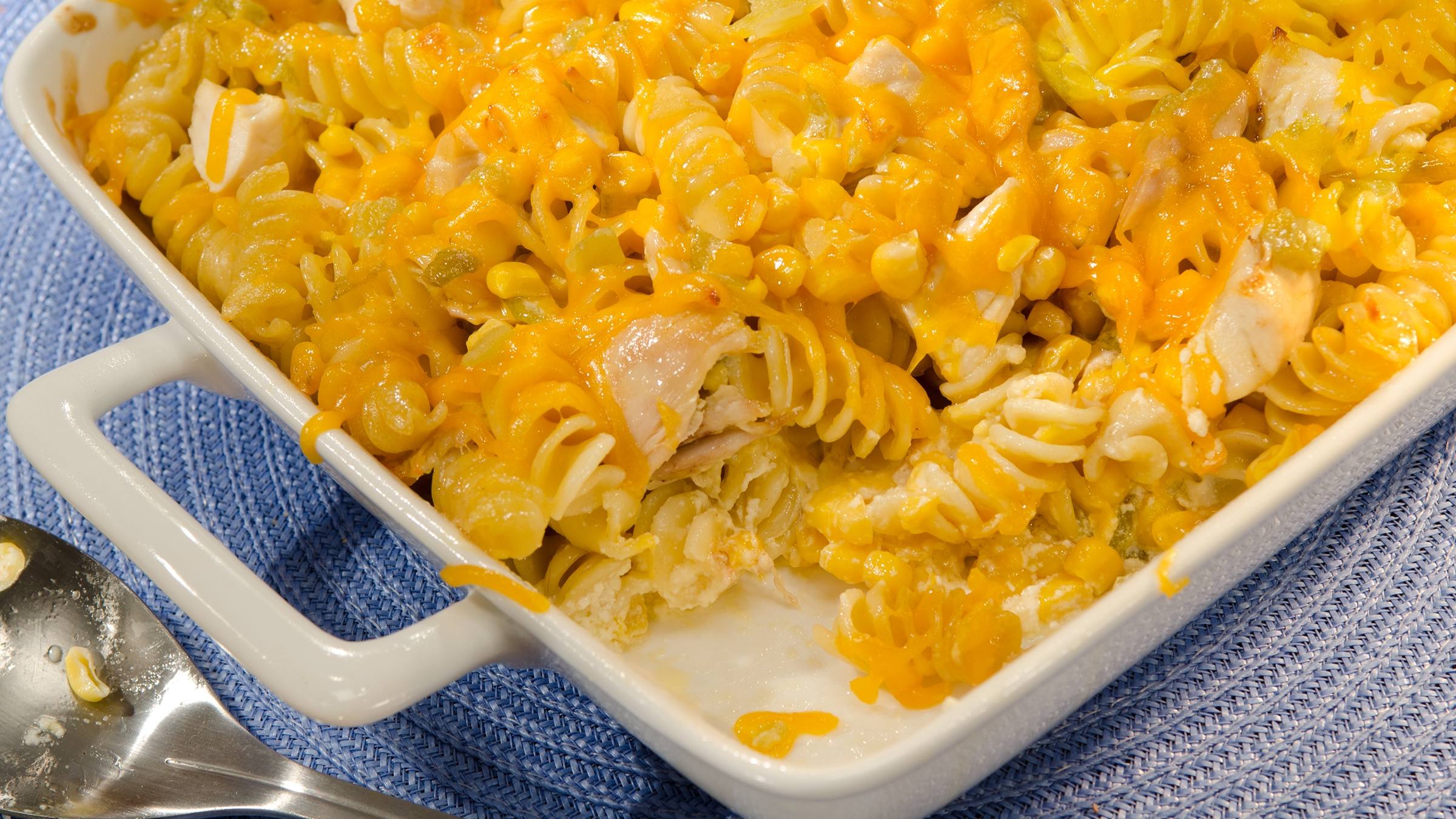 Pollo cremoso horneado