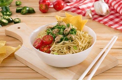 Resep Mie Ayam Sambel Ijo