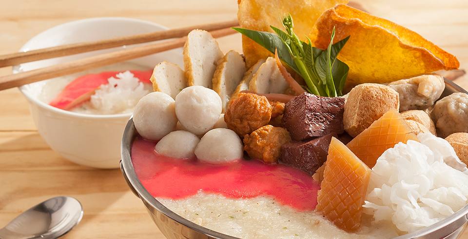 โจ๊กเย็นตาโฟหม้อไฟ