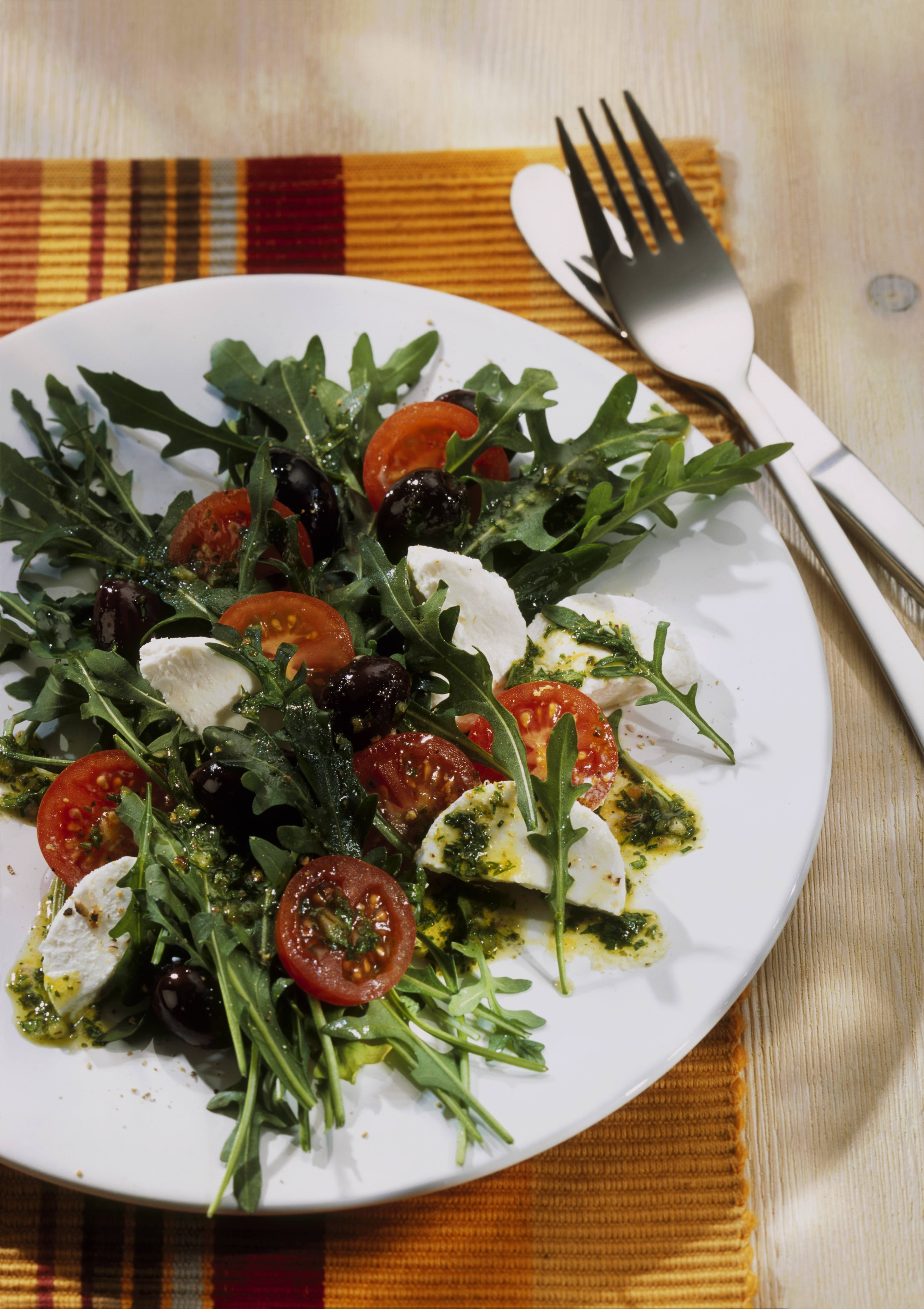 Knorr - Rucola-Tomaten-Salat mit Ziegenkäse