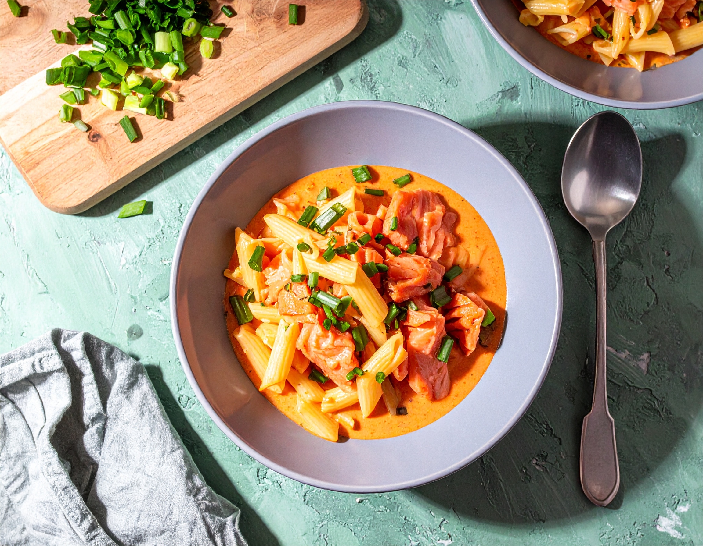 Knorr - Nudeln mit Räucherlachs 25 Min  recipe