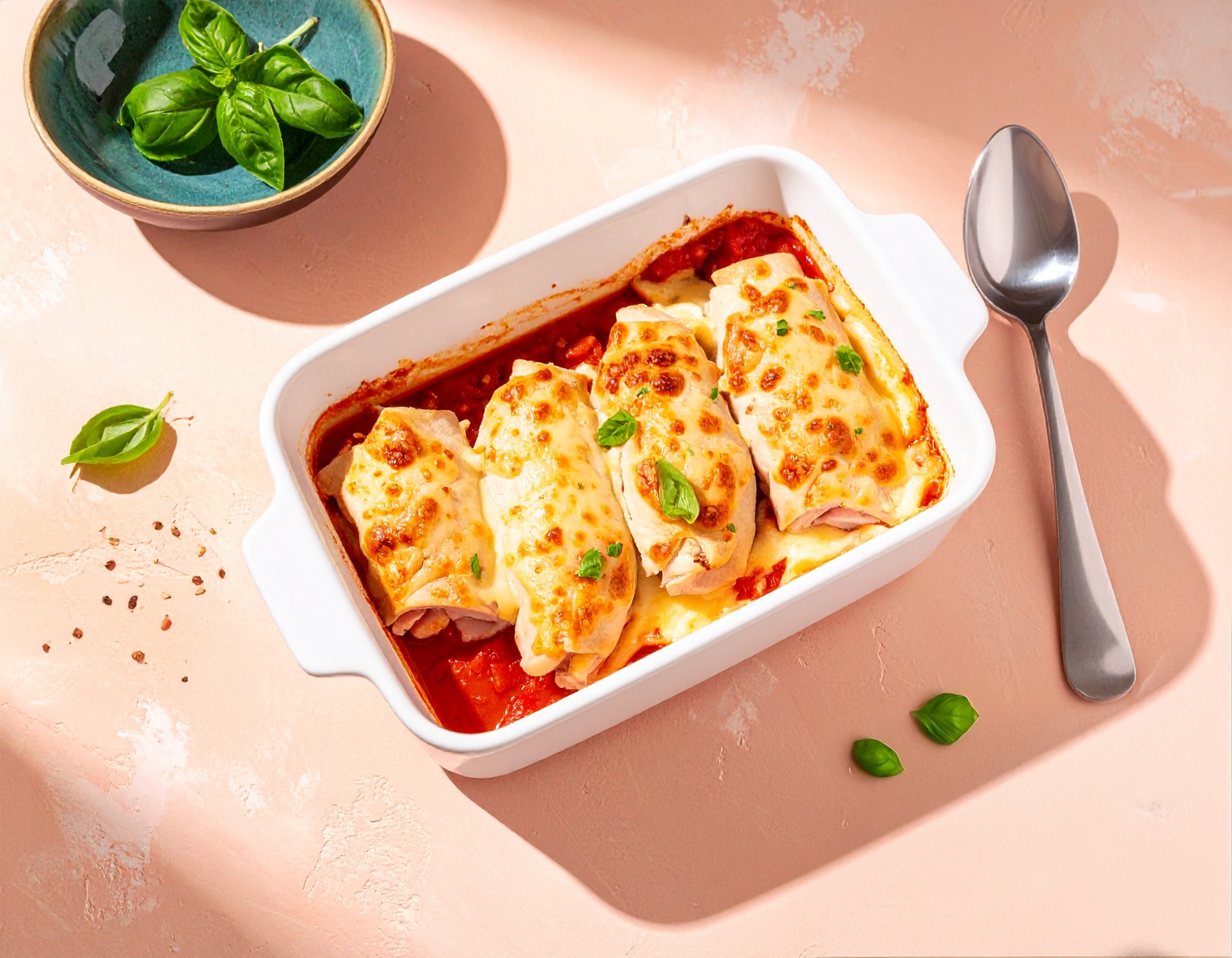 Knorr - Gerollte Ofen-Schnitzel Toscana 45 Min  recipe