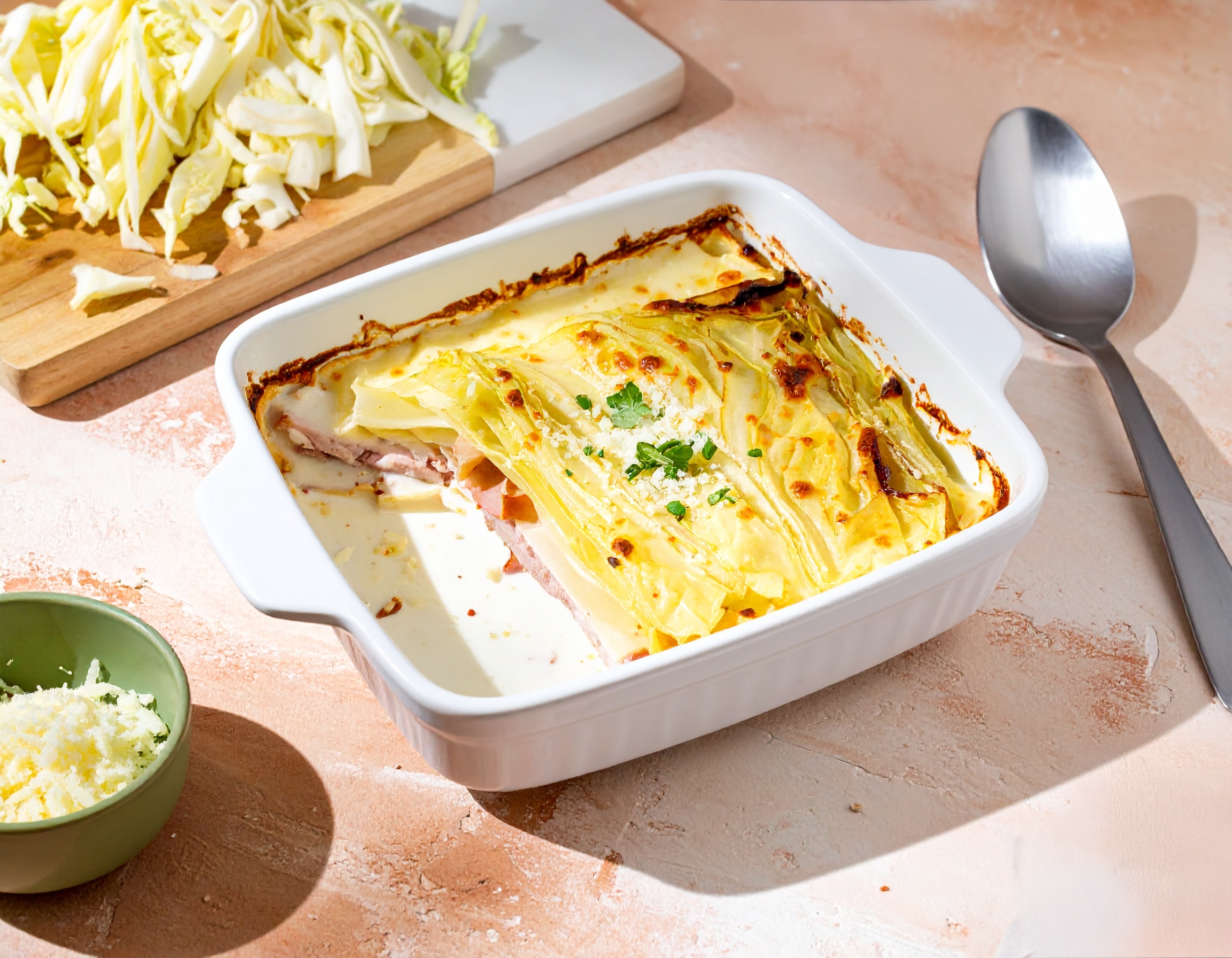 Knorr - Spitzkohl-Lasagne mit Kümmel