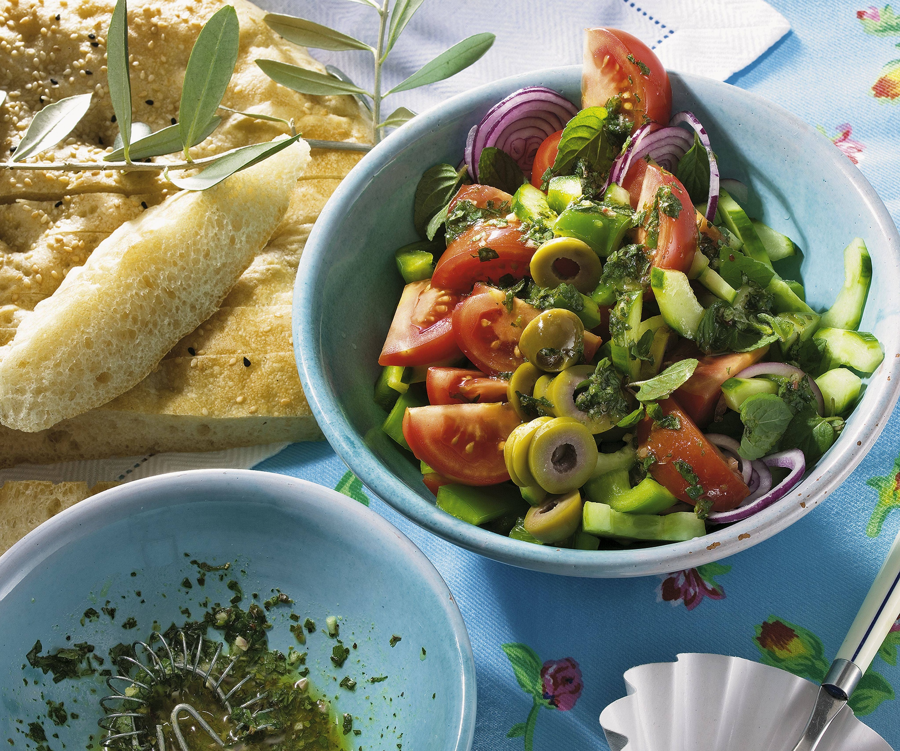 Knorr - Griechischer Salat mit Minze