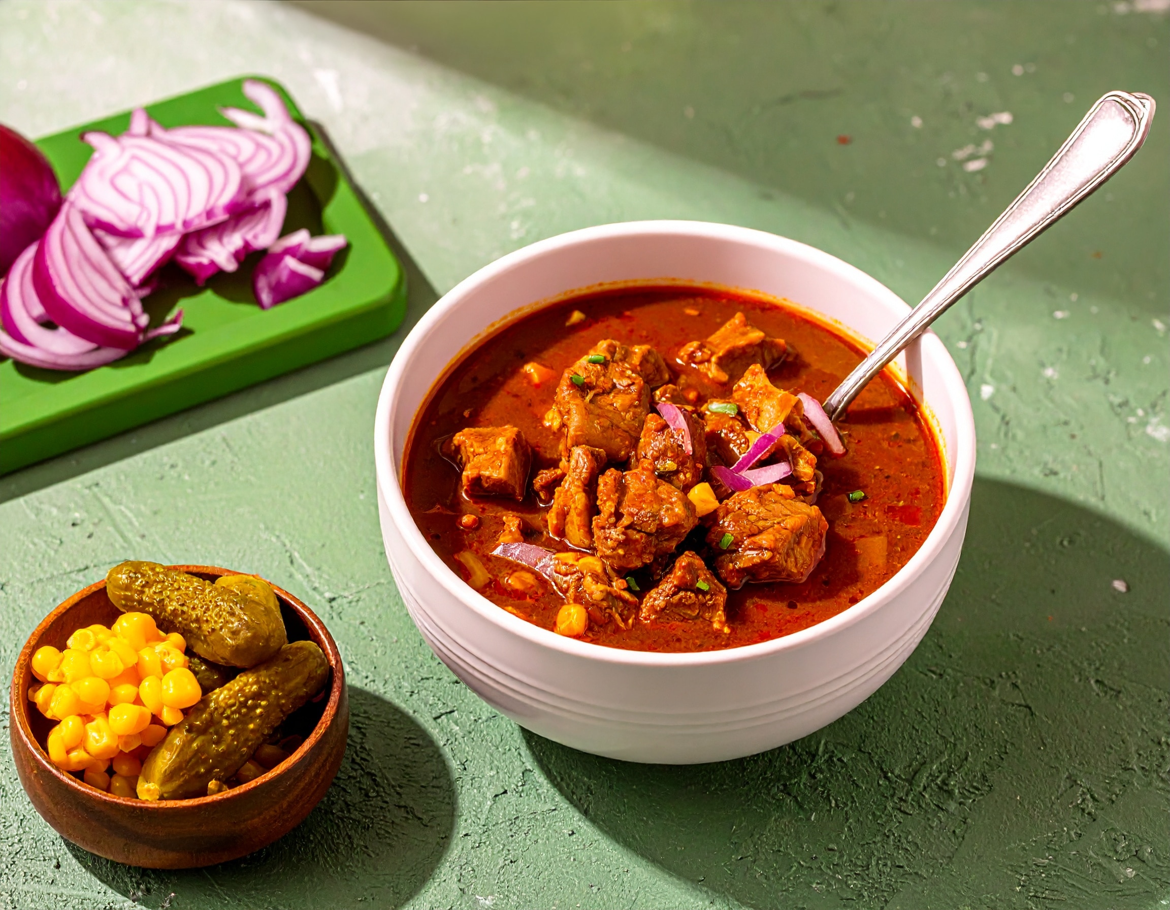 Knorr - Pikantes Schweinegulasch 1 H 40 Min  recipe