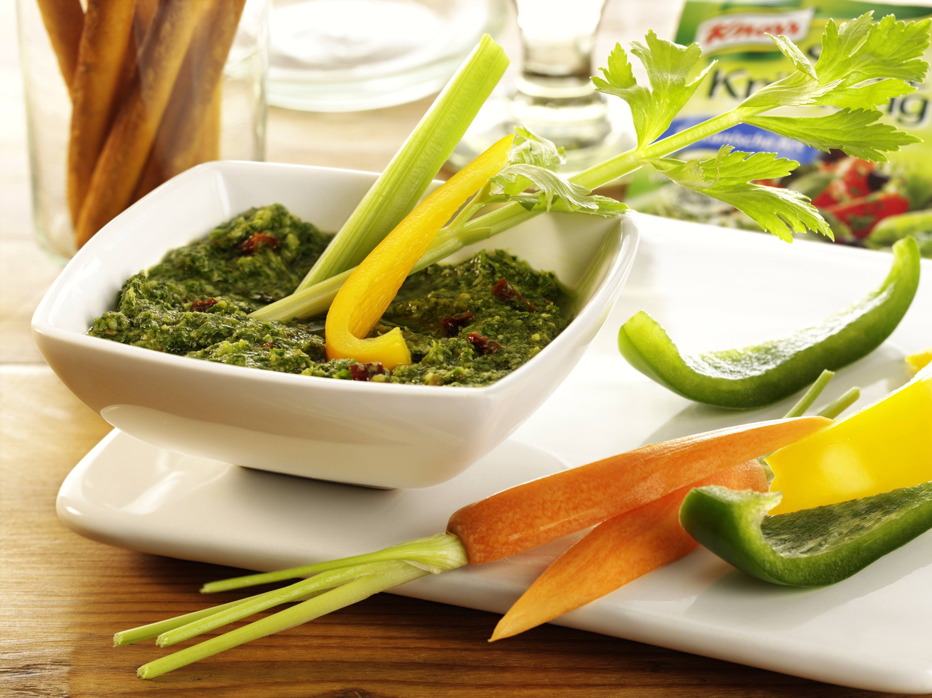 Knorr - Pesto mit Gemüsesticks