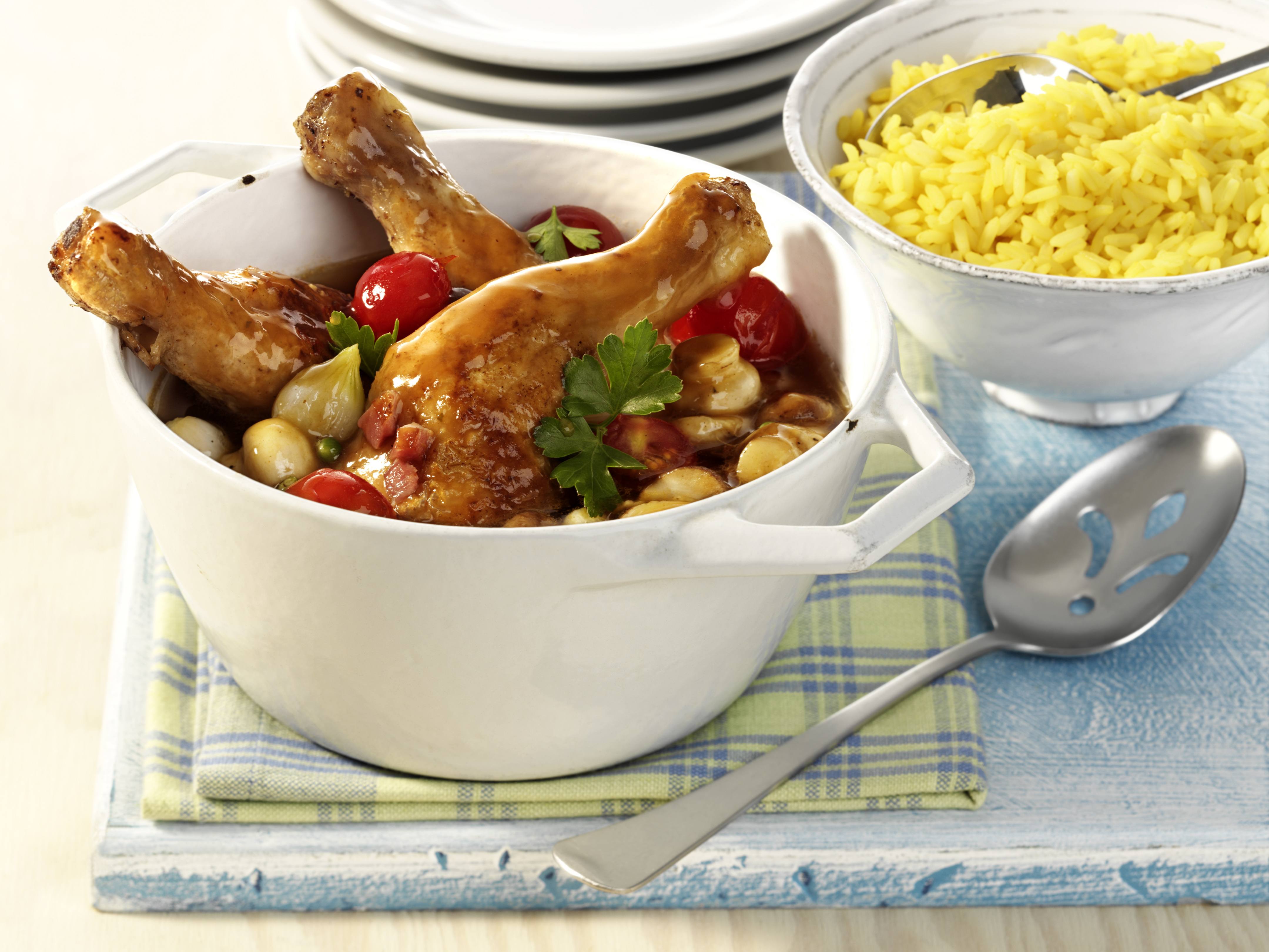 Knorr - Hähnchentopf in Tomatensauce