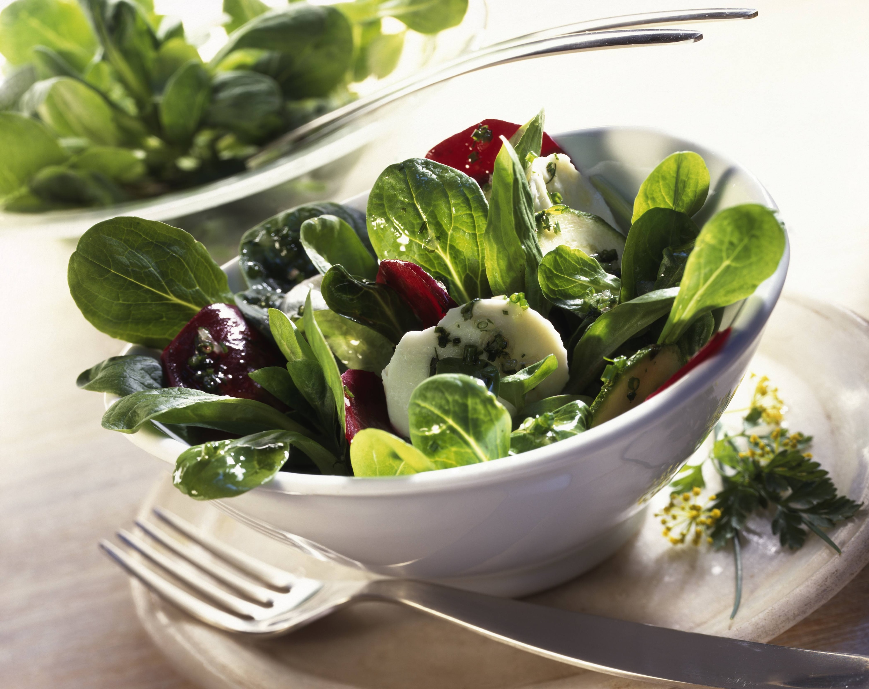 Feldsalat mit Rote Bete und Mozzarella | Knorr