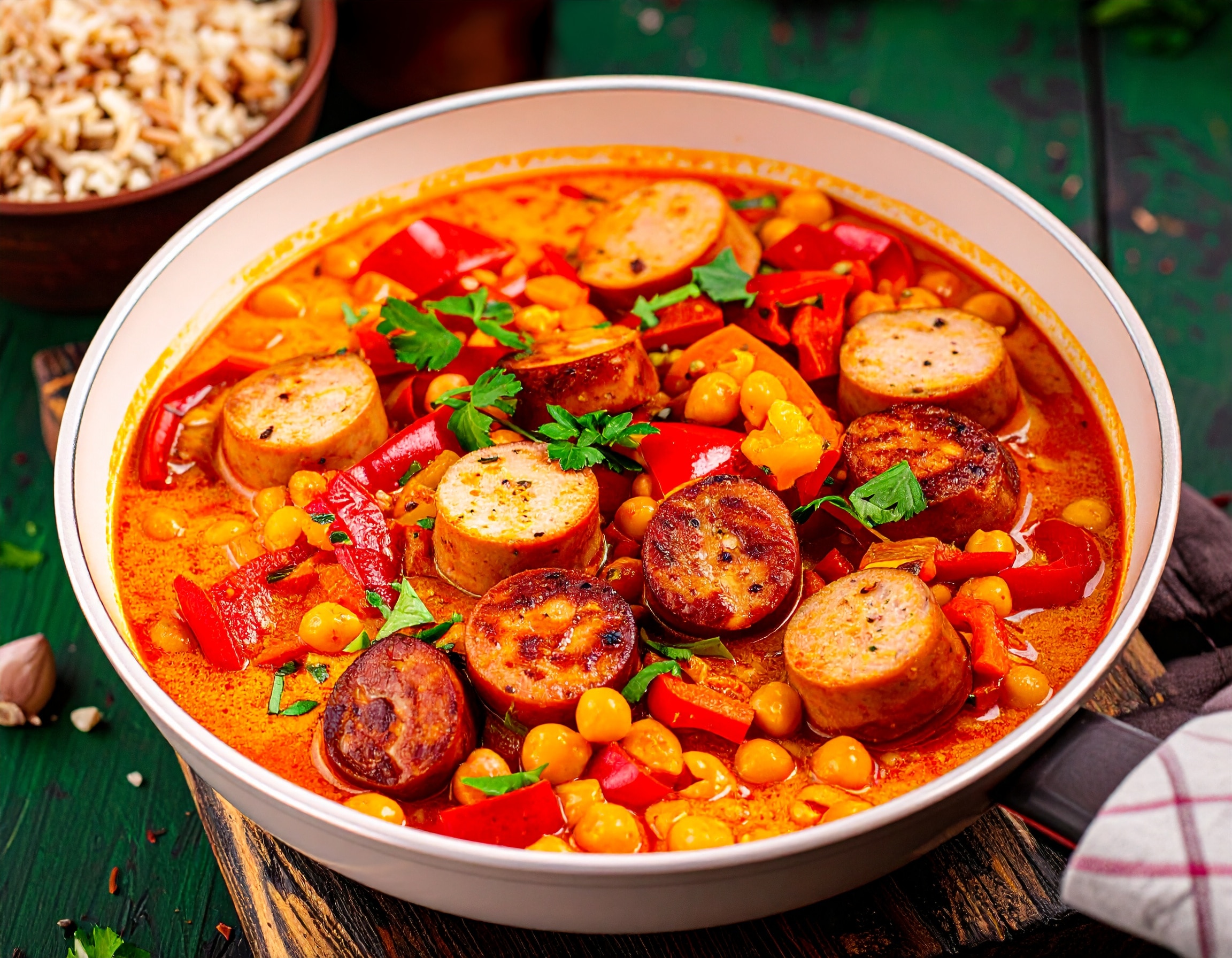 Knorr - Chili-Würstchen-Pfanne 25 Min  recipe