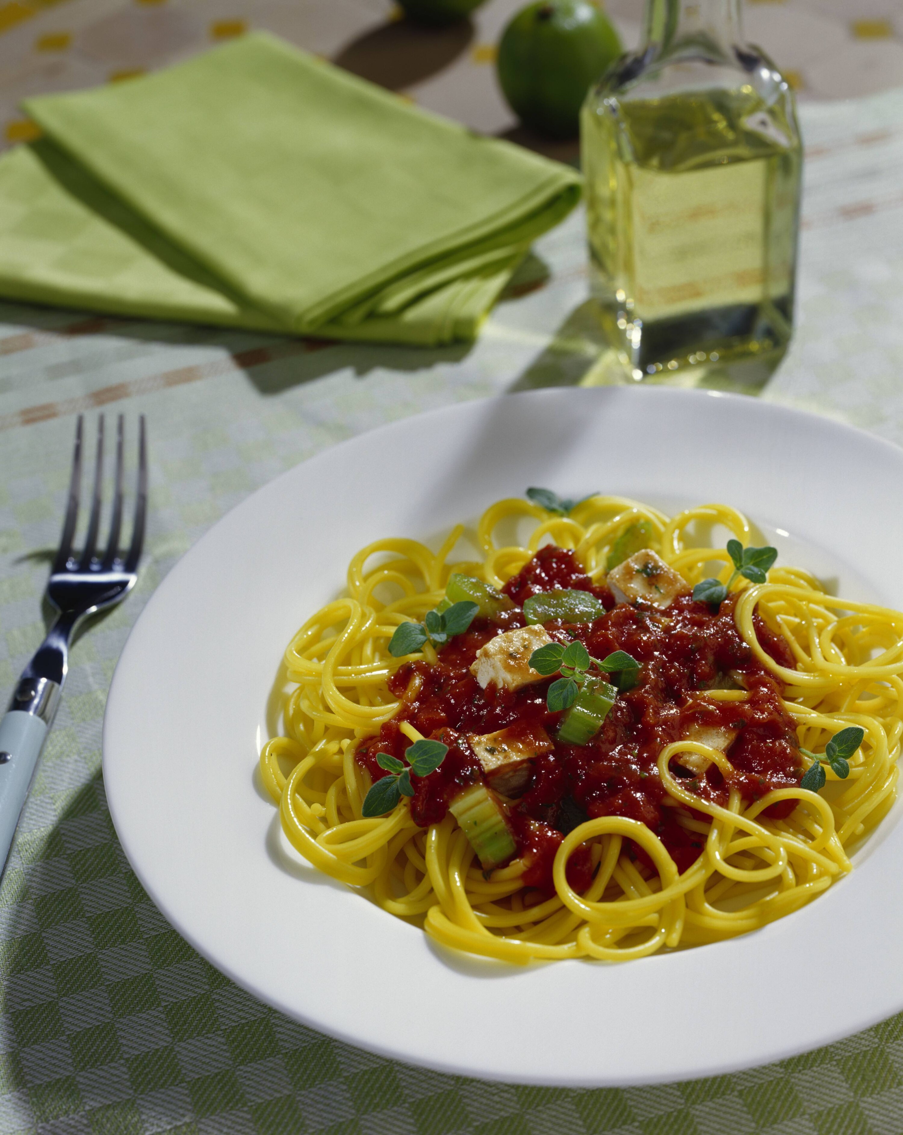 Knorr - Spaghetti mit veganer Tofu-Gemüsesauce