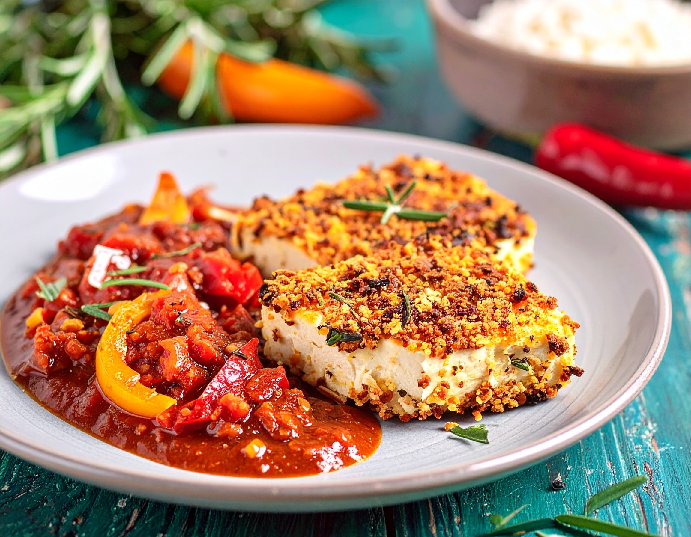 Knorr - Gebackener Feta 30 Min  recipe