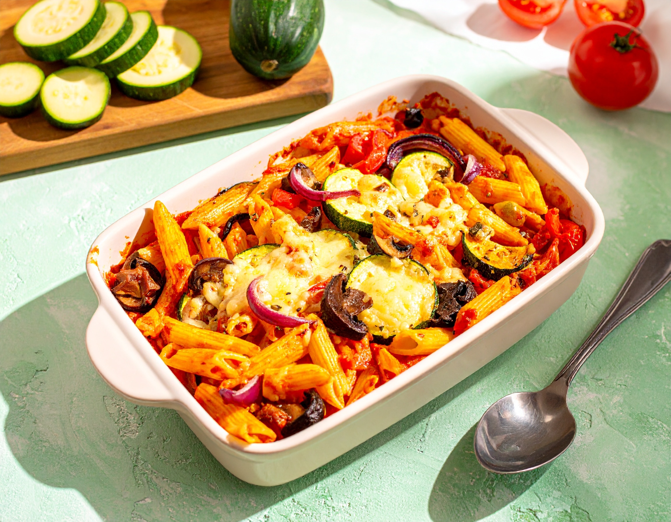 Knorr - Nudelauflauf mit Gemüse