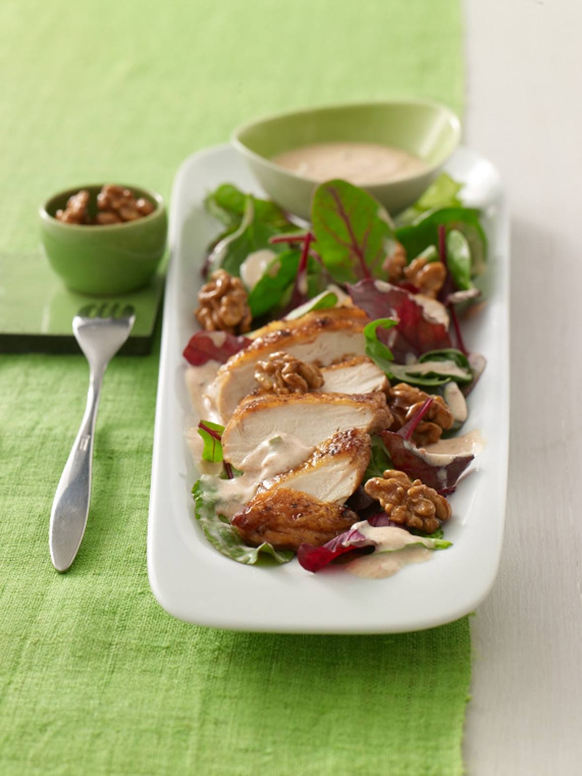 Knorr - Karamellisierter Hähnchen-Blattsalat