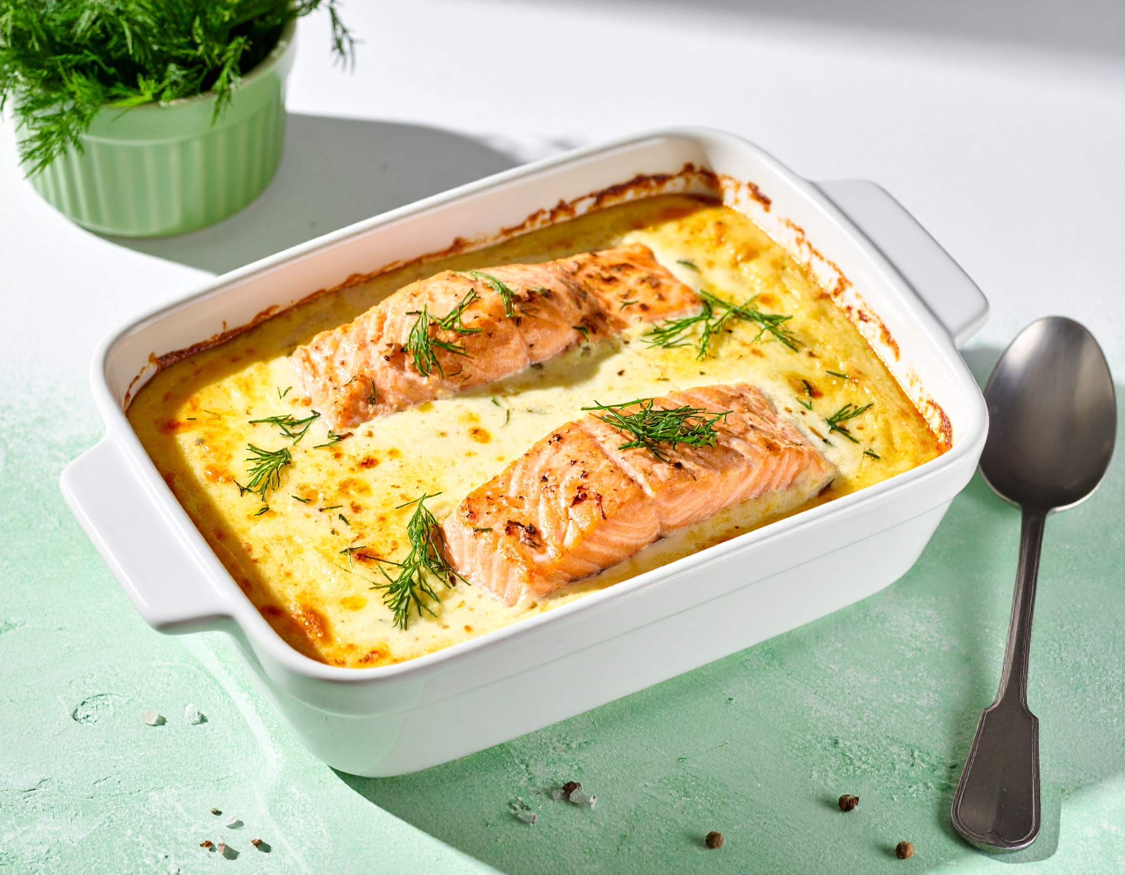 Knorr - Lachs-Sahne-Gratin