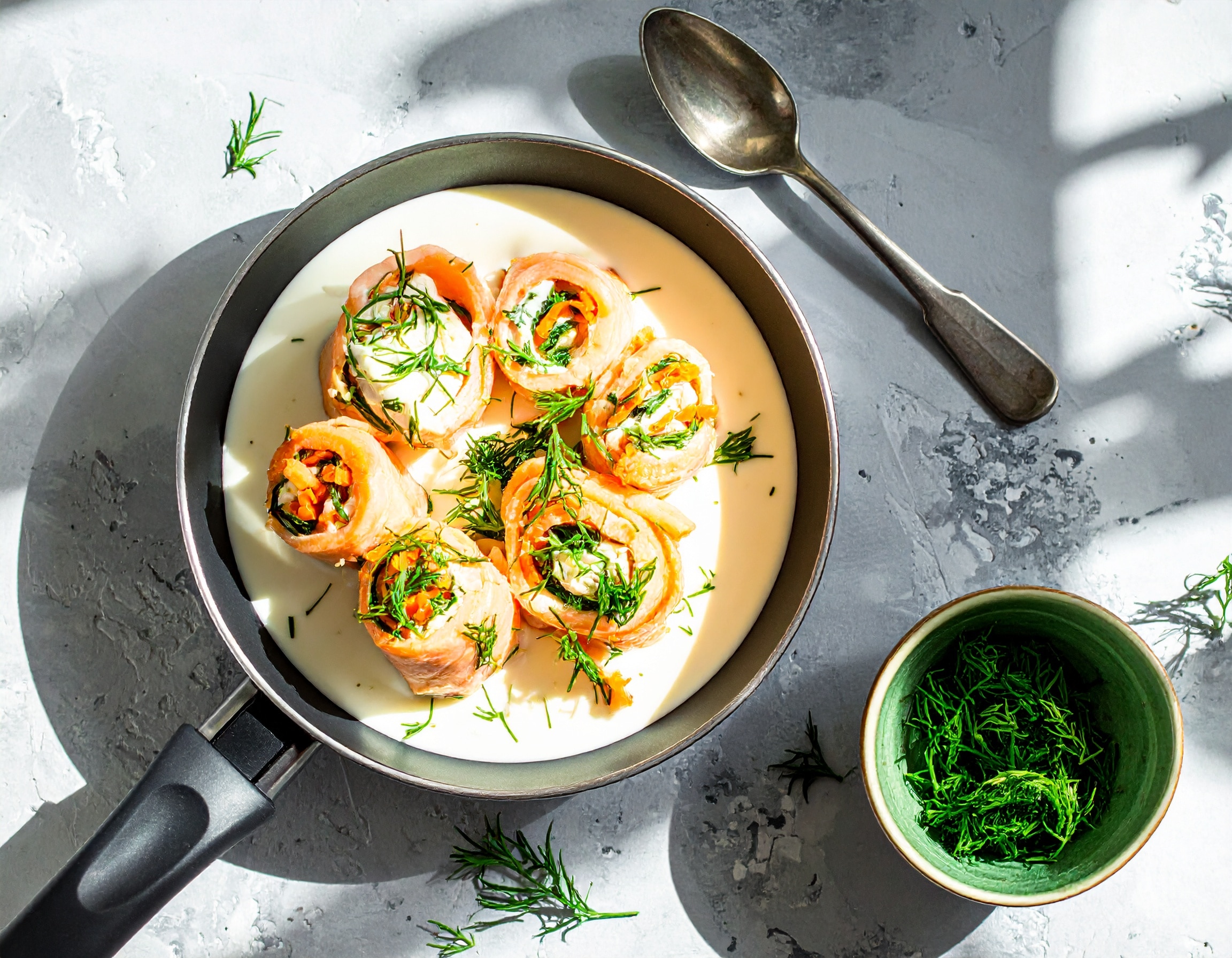 Knorr - Lachsröllchen 45 Min  recipe