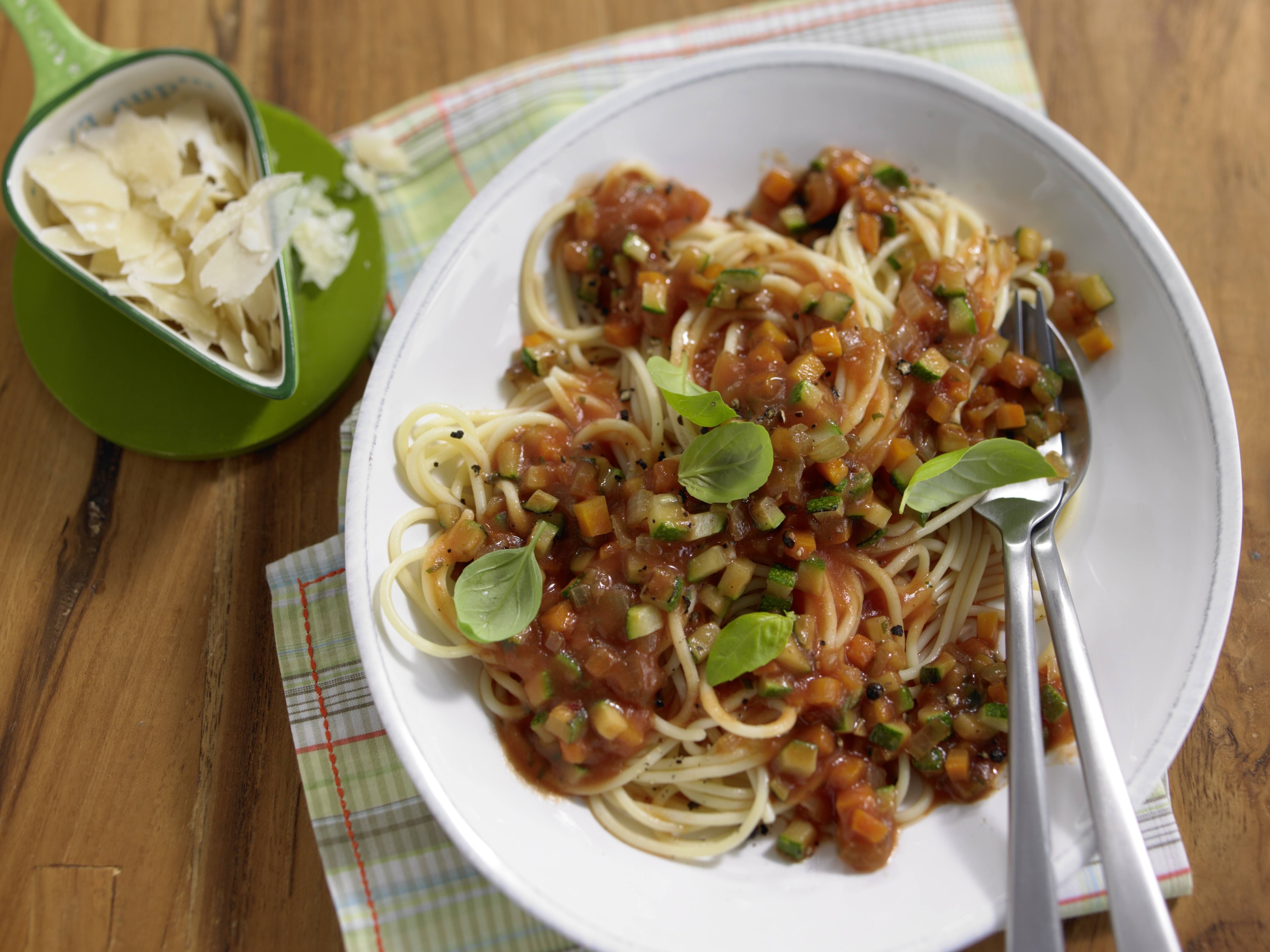 Knorr - Vegane Spaghetti mit Gemüse-Bolognese