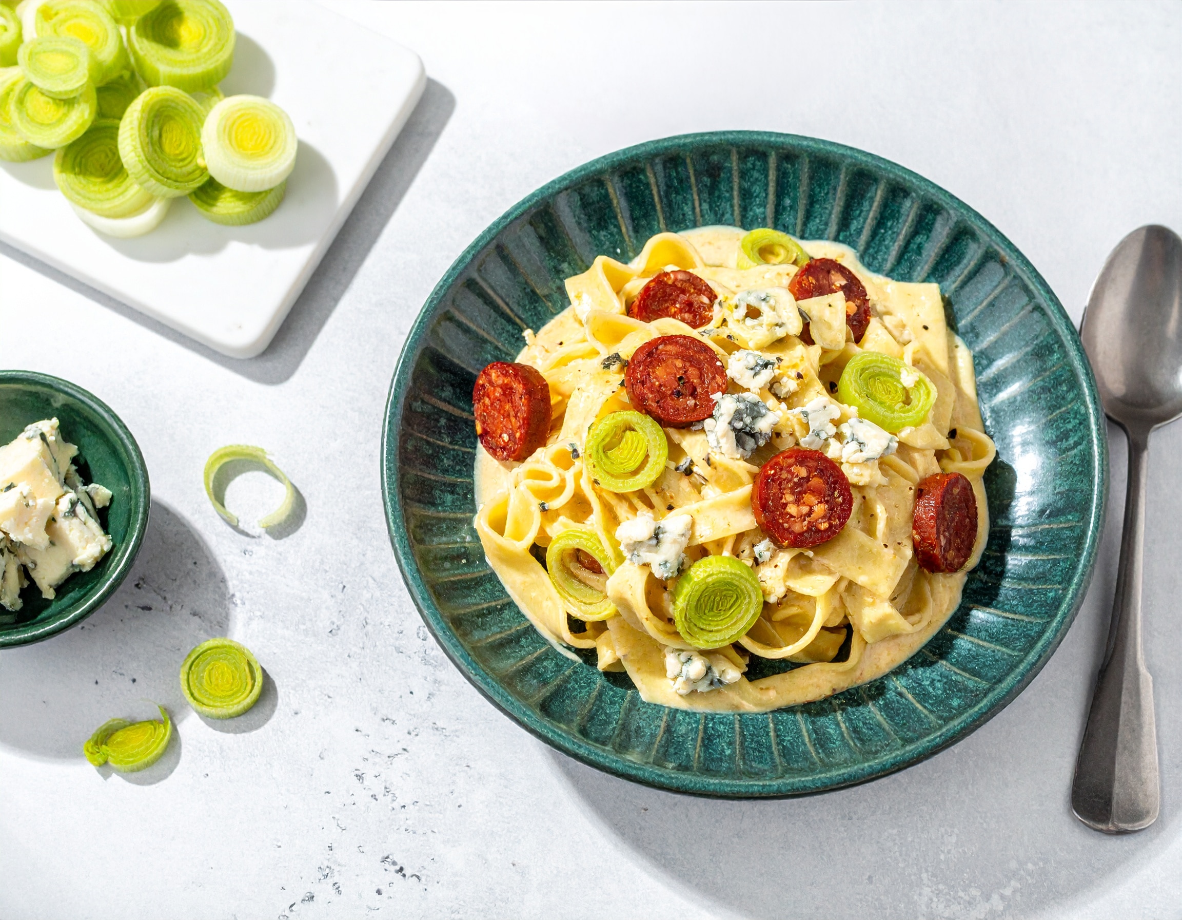 Knorr - Bandnudeln mit Chorizo 30 Min  recipe