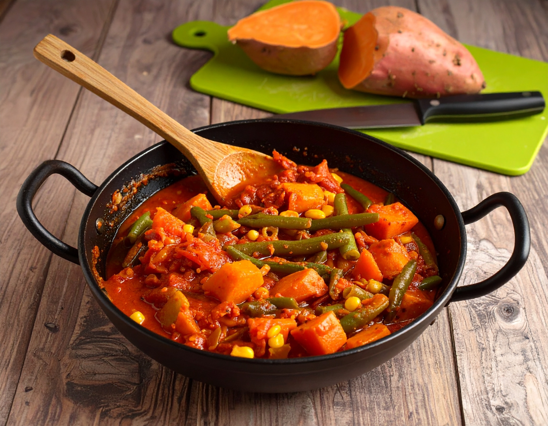 Knorr - Veganes Süßkartoffel-Chili 15 Min  recipe