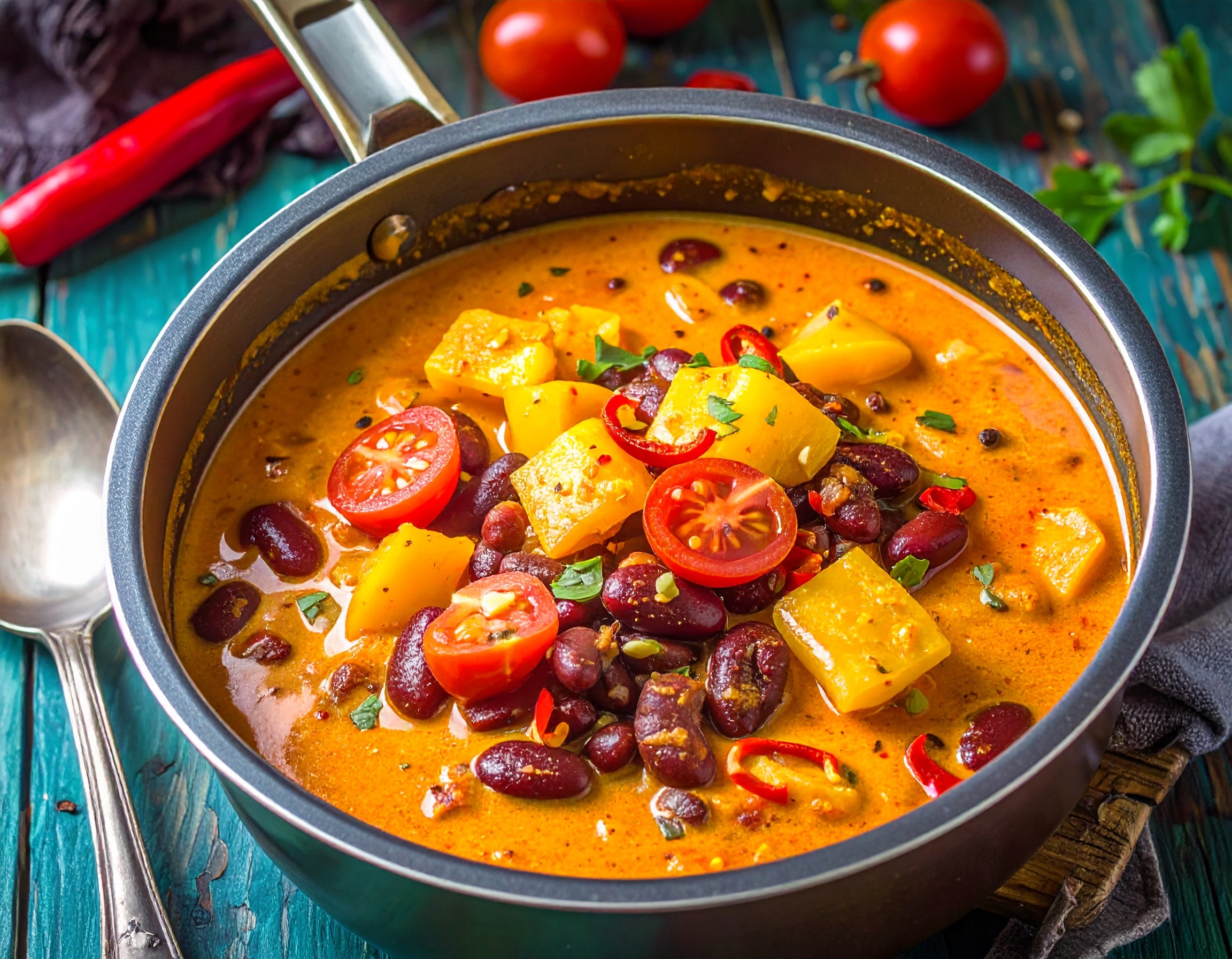 Knorr - Veganes Kidney Bohnen Chili 20 Min  recipe
