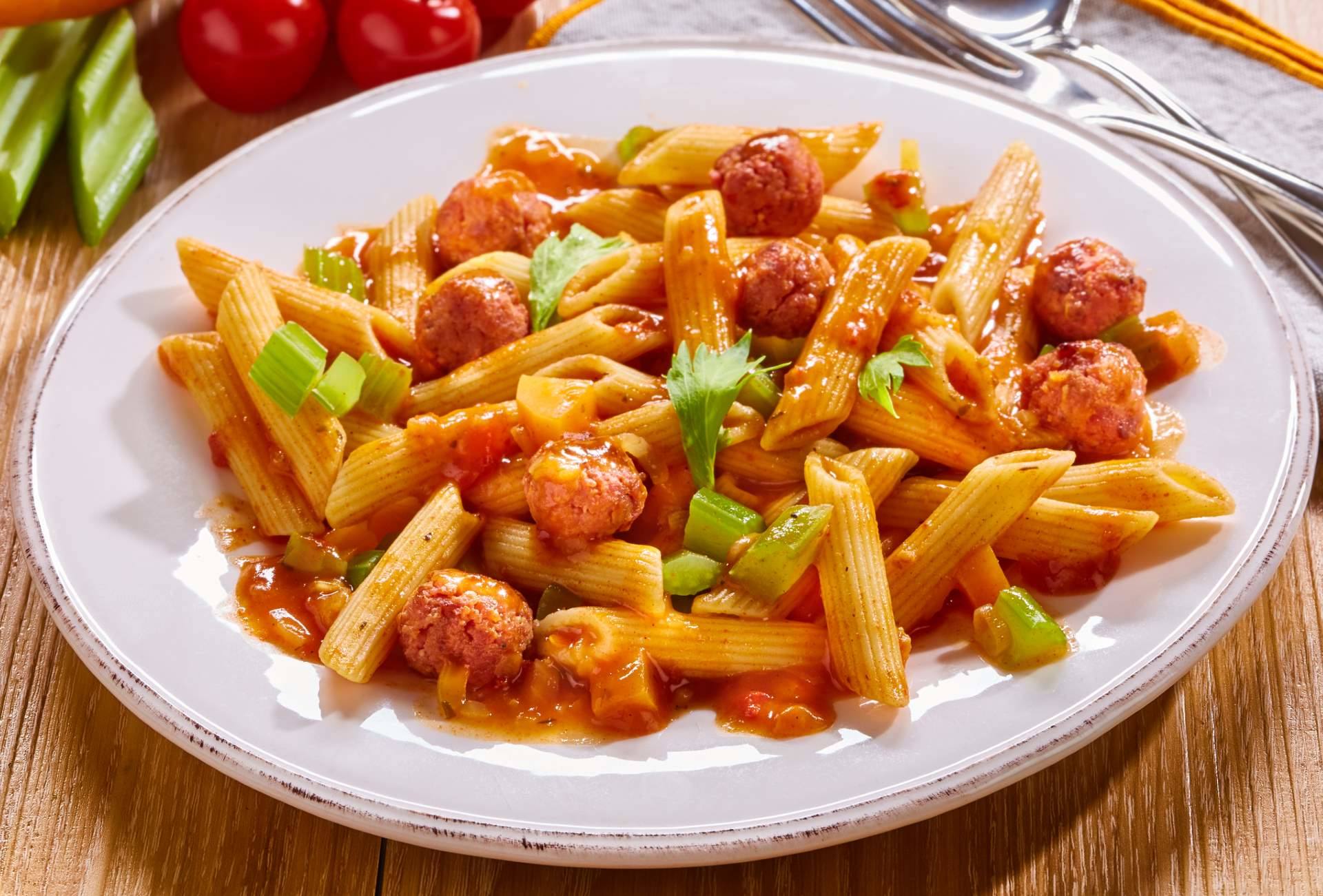 Knorr - Penne mit Salsiccia