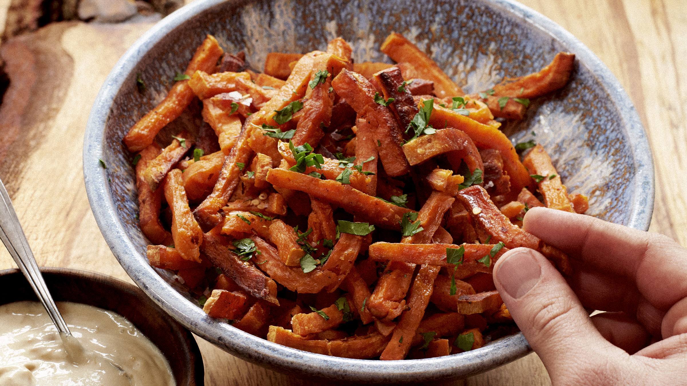 Papas Fritas al Ajo