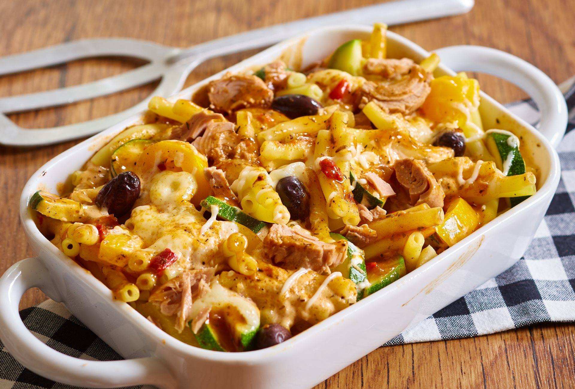 Makkaroni-Thunfisch Gratin | Knorr