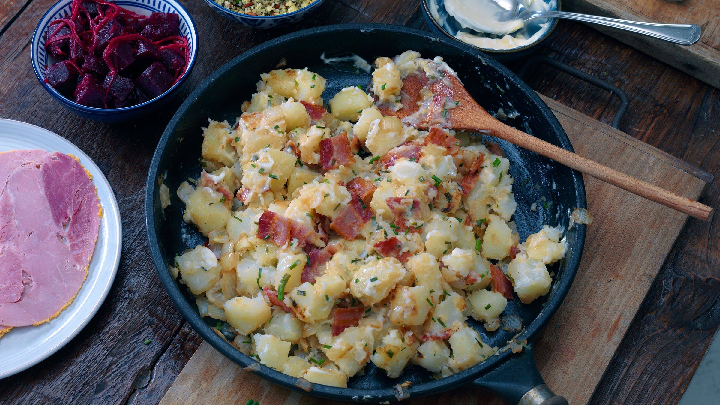 Ensalada alemana de Papas