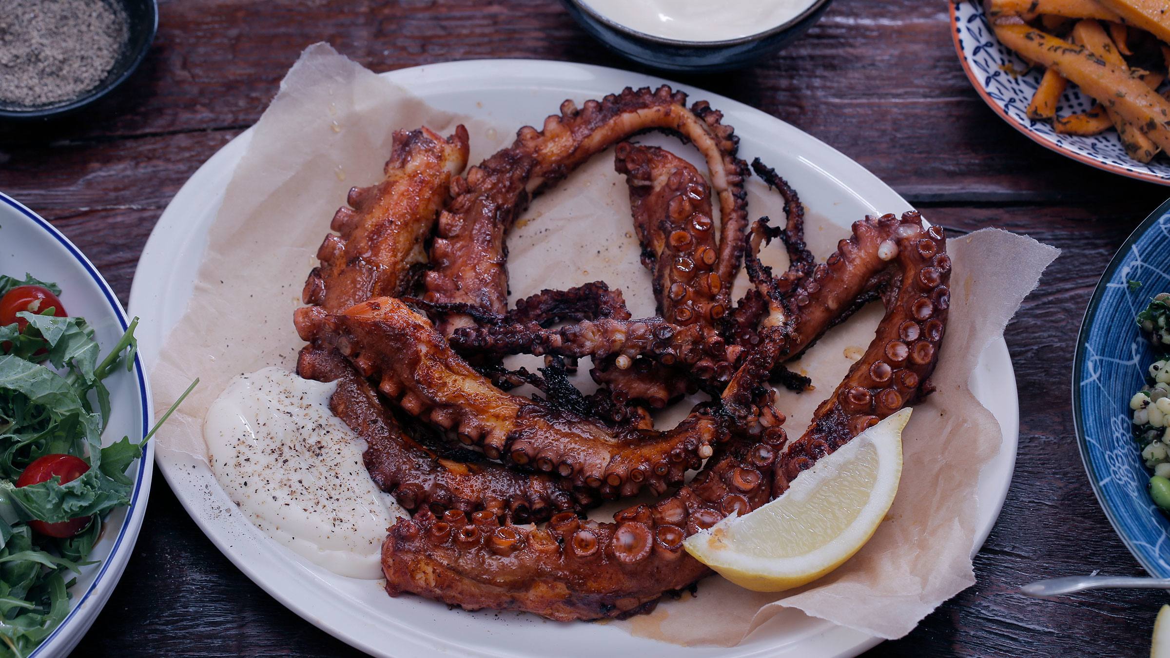 Pulpo asado